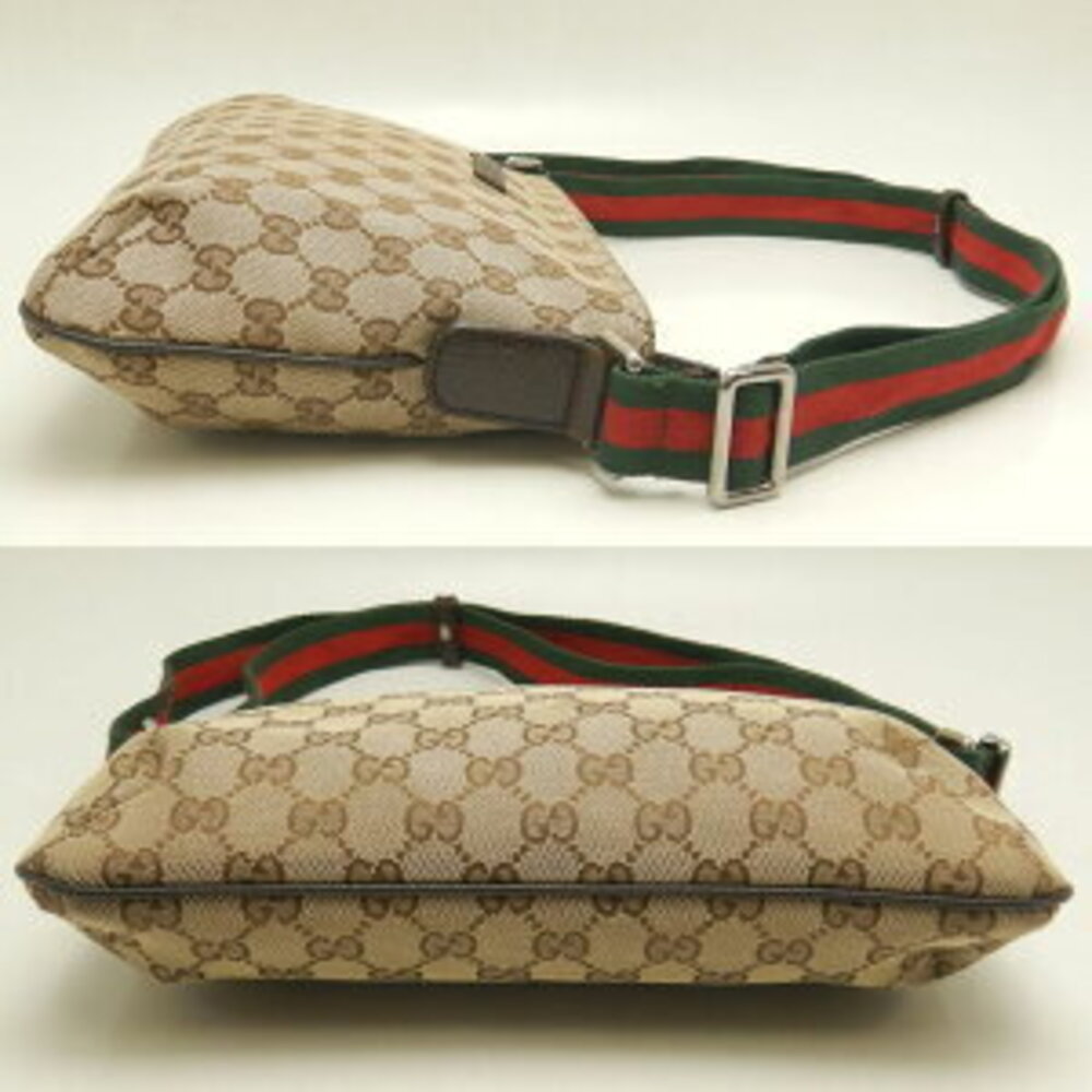 Gucci Sherry Line Shoulder Bag GG Canvas Brown - Picture 4 of 10